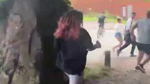 When Southport tragedy occurred, Muslim immigrants in UK were hunting British