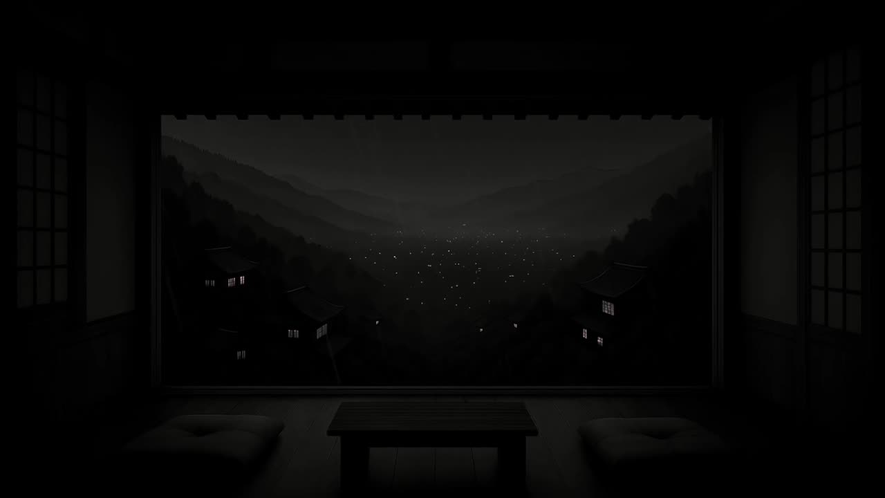 gentle rain and noise