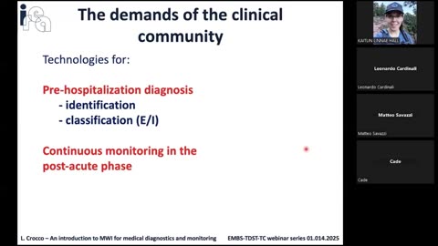 Introduction to Microwave Imaging for Medical Diagnostics and Monitoring | IEEE EMBS Webinar