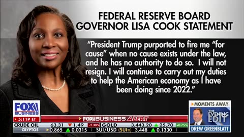 Gregg Jarrett Says Cook Firing Hinges On One Thing