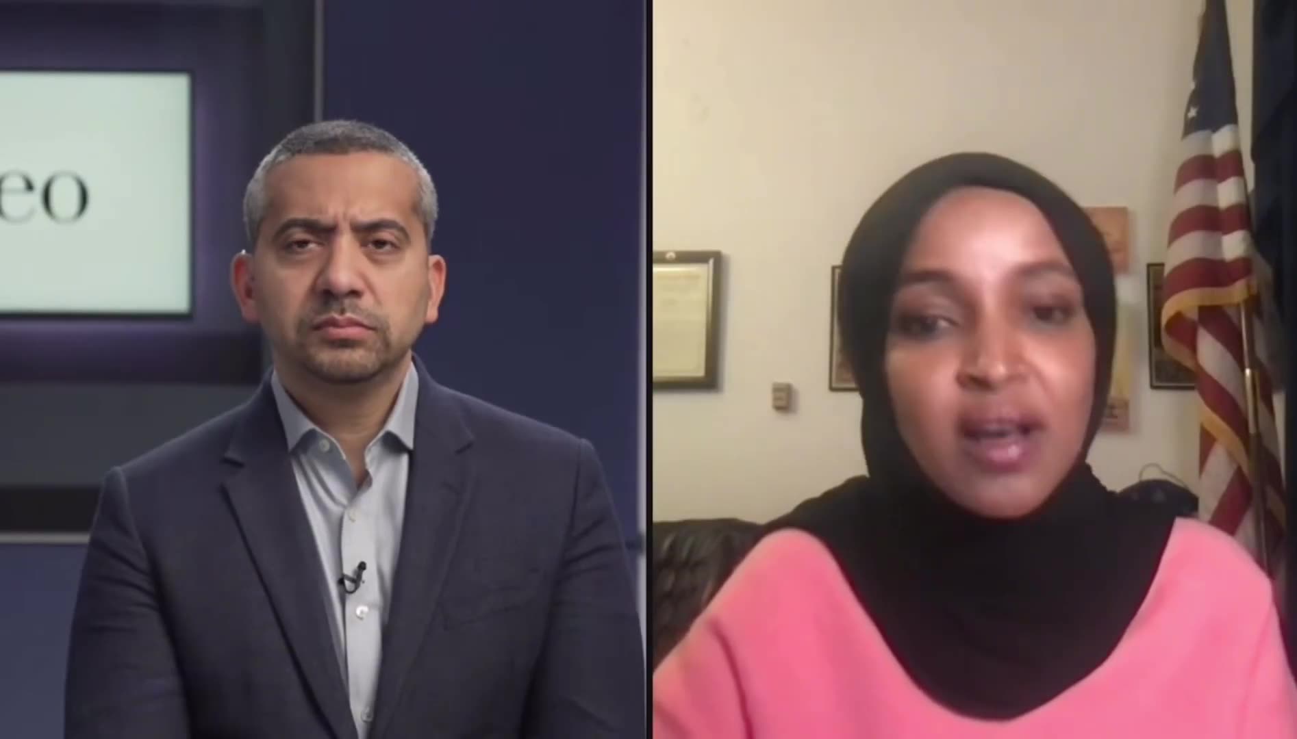 IIhan Omar, while grinning, says Charlie Kirk deserved it and had it coming...