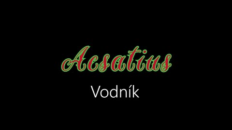Acsatius ¦ Vodník (officiäl audió)