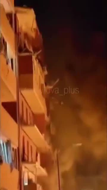 Russian air defense missile hits residential buildings in Russias Krasnodar region