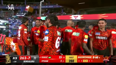 RCB VS SRH 287-3 Highest Score in IPL Match Highligh 2025