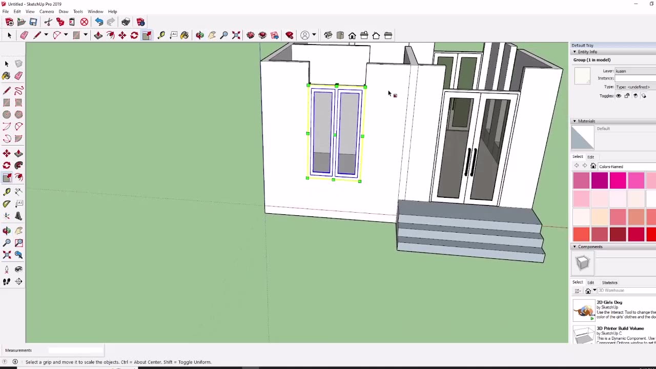 tutorial design house size 6 x 6 meters 13