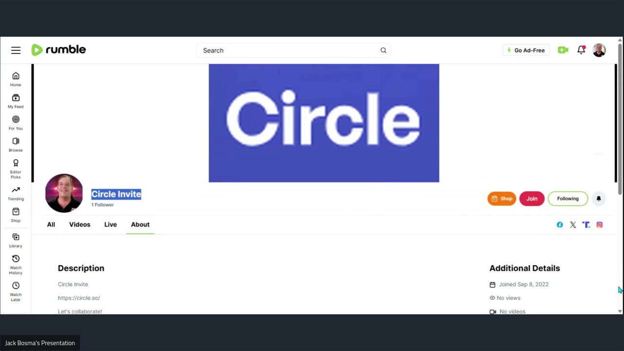 Circle Invite