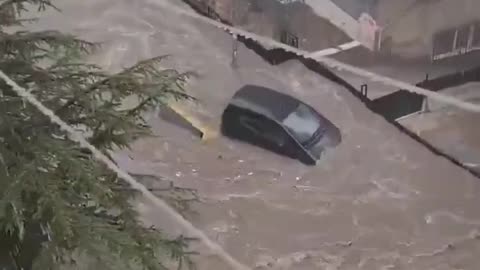 Floods in Ankara, the capital of Turkey