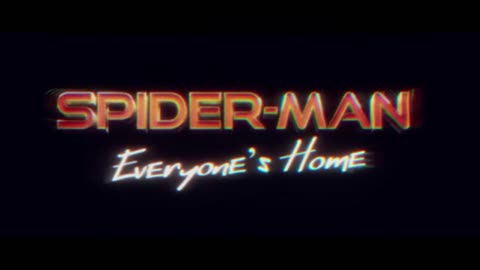 Spider-man Everyone's home opening concept