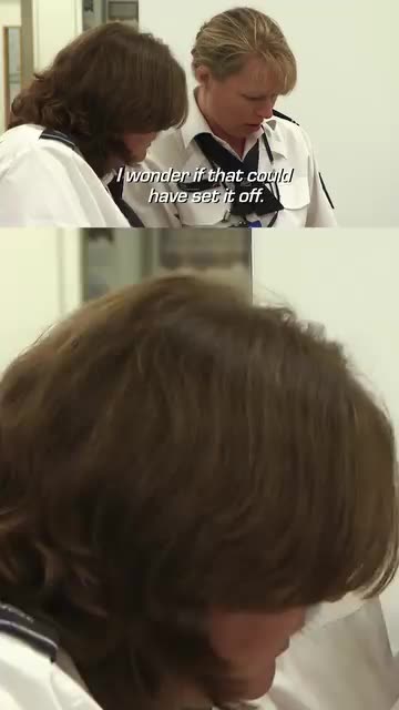 Woman gets EMOTIONAL after Customs suspect she's smuggling!