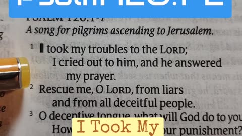 I Took My Troubles To The LORD..