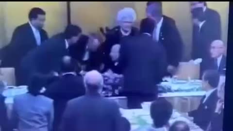 Did President Bush vomit or die in this video?