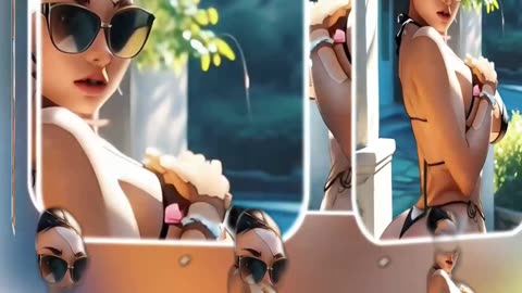 Sexy big butt ai girls