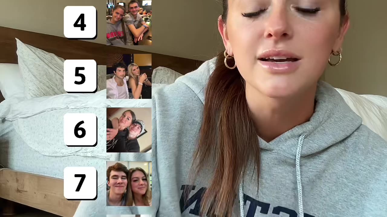 Woman rates her EXES.