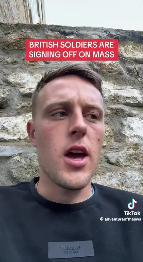 BRITISH ARMY ARE STEPPING DOWN…