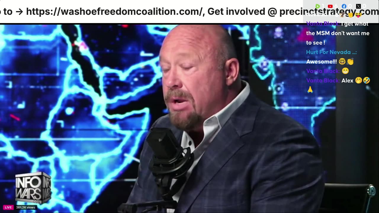 Alex Jones, Info Wars, 09/24/2025