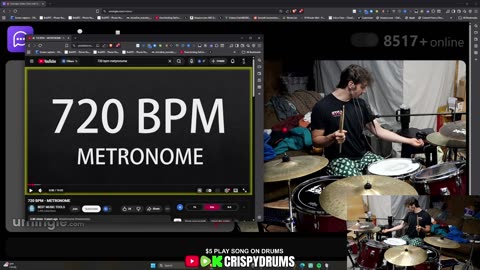 SATURDAY STREAM - INTRO, REACTS, COALESCE ALLEGATIONS, OMEGLE & Drums