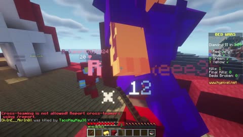 Minecraft Bedwars Nearly BROKE Us Before The Win
