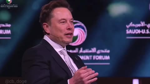 🚨 Elon Musk's Full Interview from the Saudi-U.S. Investment Forum