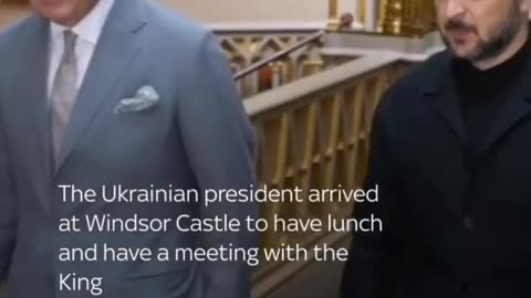 Two unelected men, completely reliant on handouts, met in London