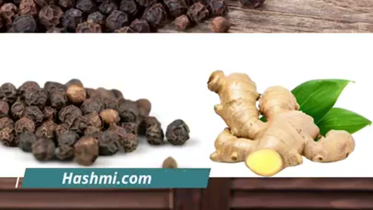 Benefits of Kali Mirch aur Adrak