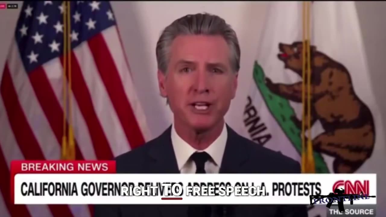 Gavin Newsom Defends Illegals Over Pregnant Citizen As Feds Clean House