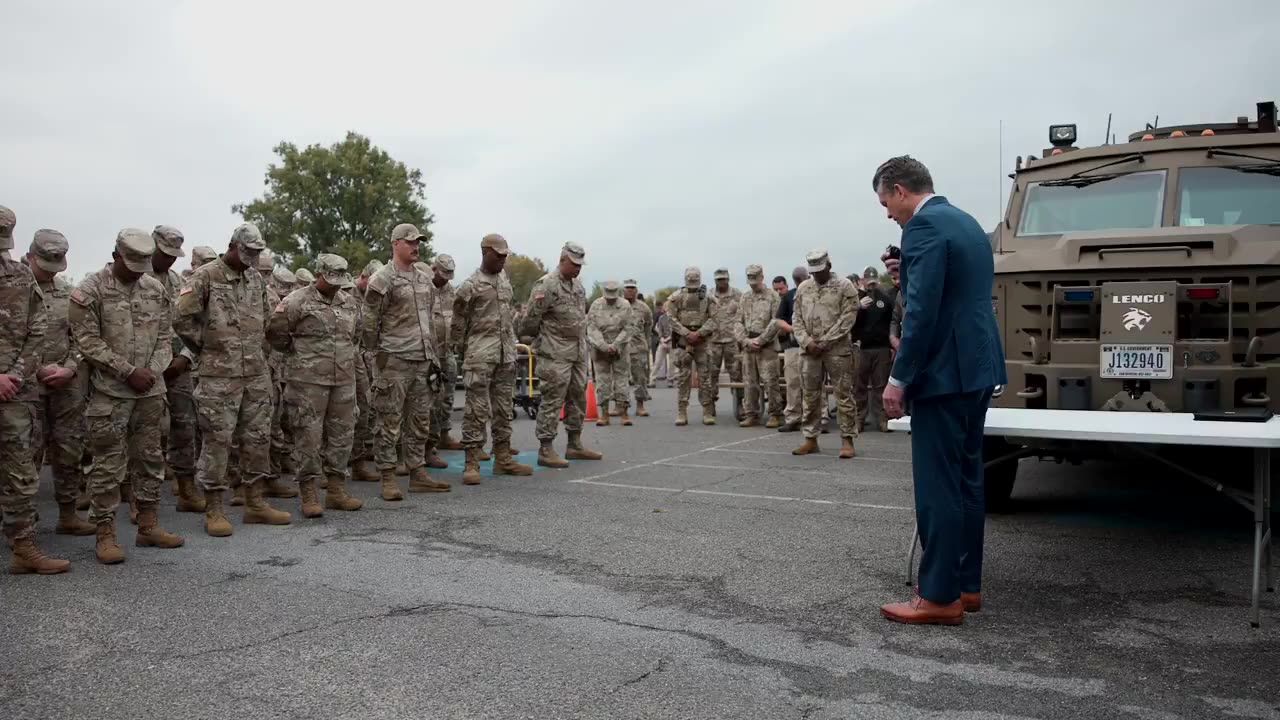 Sec of War Pete Hegseth: A prayer for Charlie Kirk and those who serve.