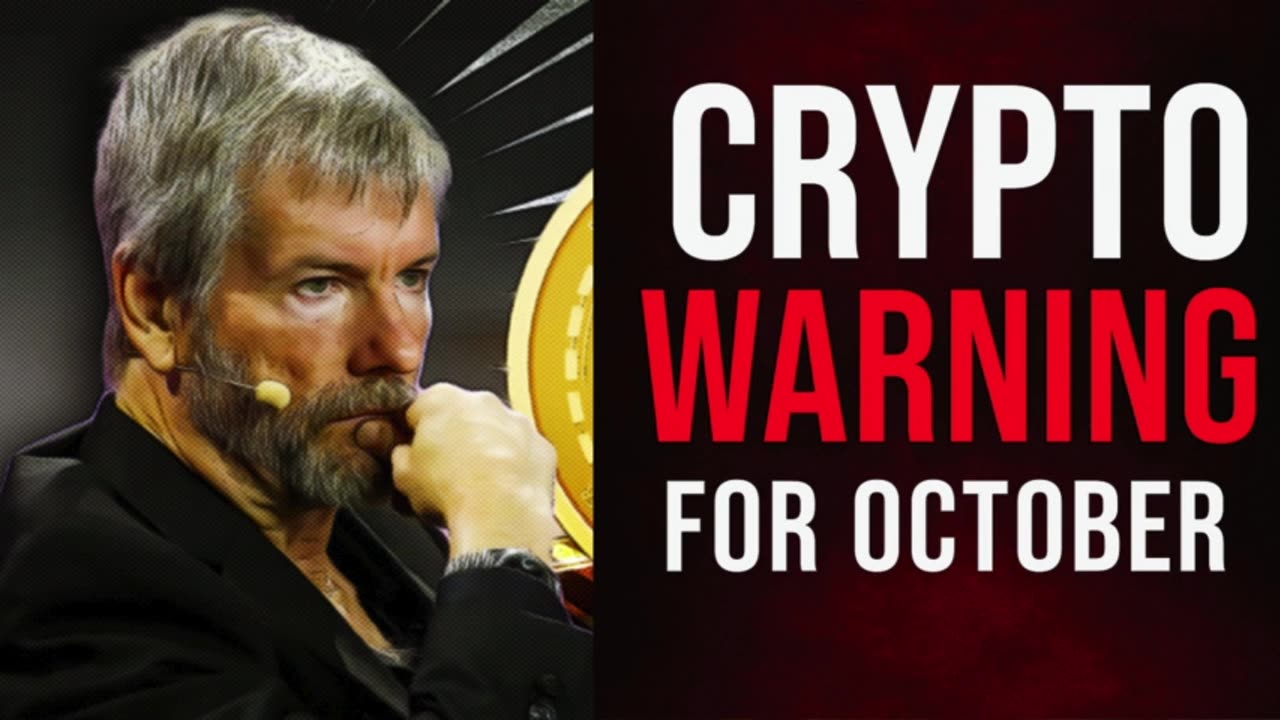 ⚠️ Michael Saylor: Crypto WARNING for October – Portfolios at Risk! ⚠️