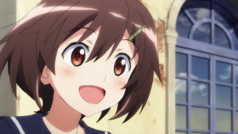 Brave Witches - Nipa shows Hikari around the base