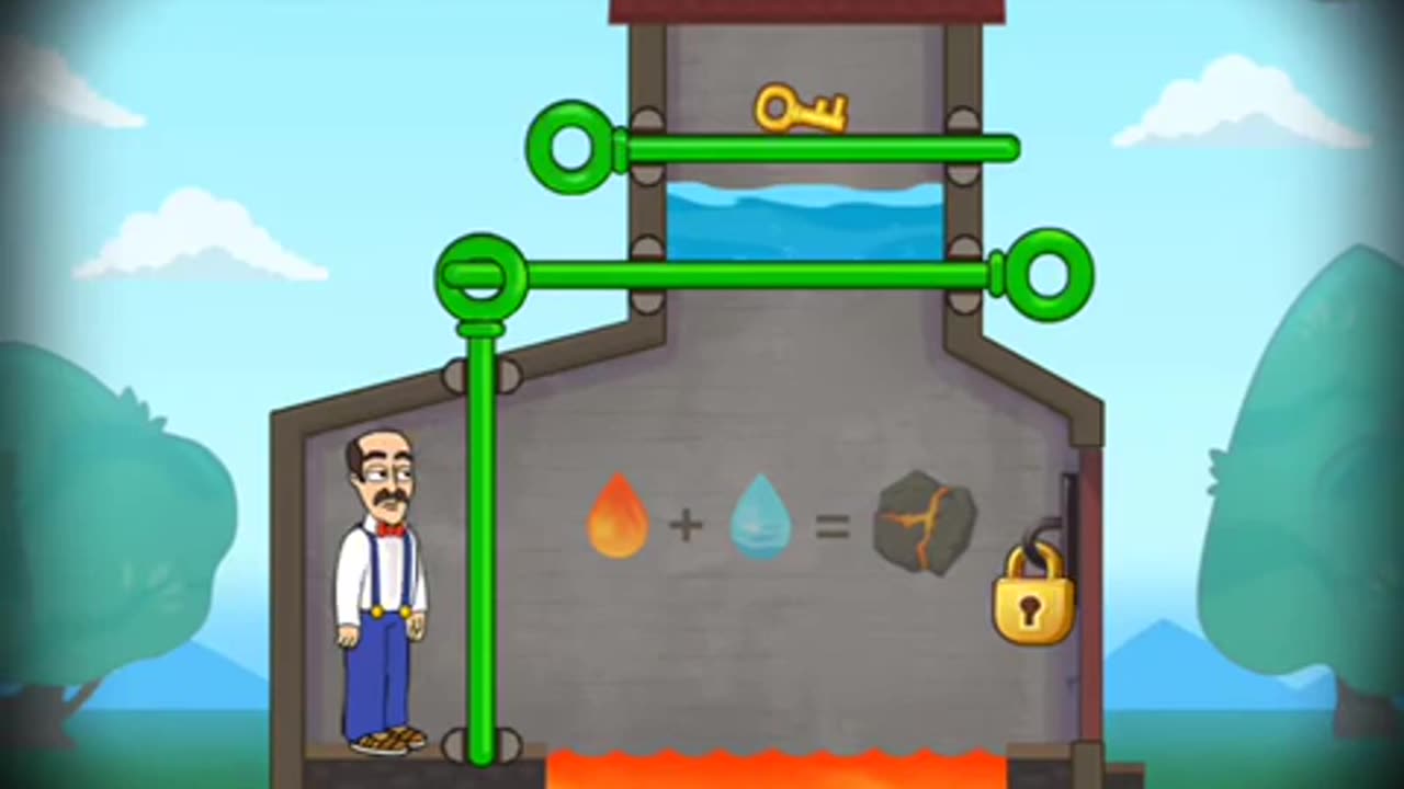 🏡 Homescapes Mini-Game Madness #16 🤯🧩: Austin’s Fiery Key Quest 🔥🔑 – Can He Unlock the Door?