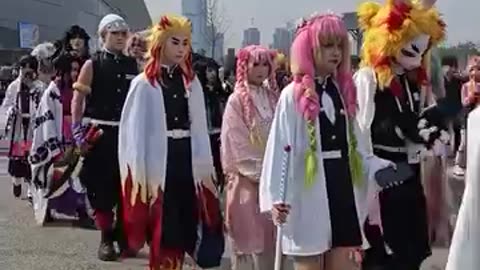 Demon slayers parade