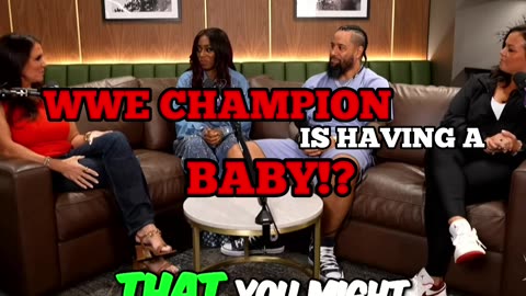 WWE Champion Naomi Reveals BABY NEWS with Jimmy Uso 👶🔥