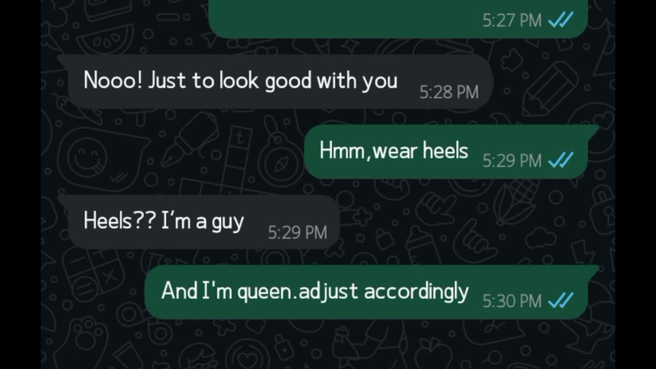 funny chat of Gf and Bf