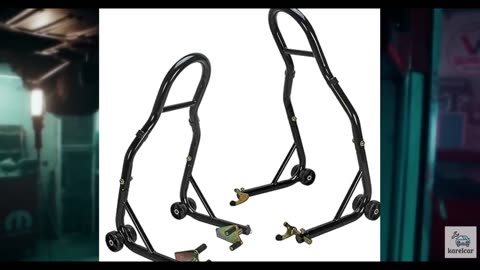 Extreme Max 5600.3261 Sport Bike Motorcycle Front & Rear Spool-Style Lift Stand