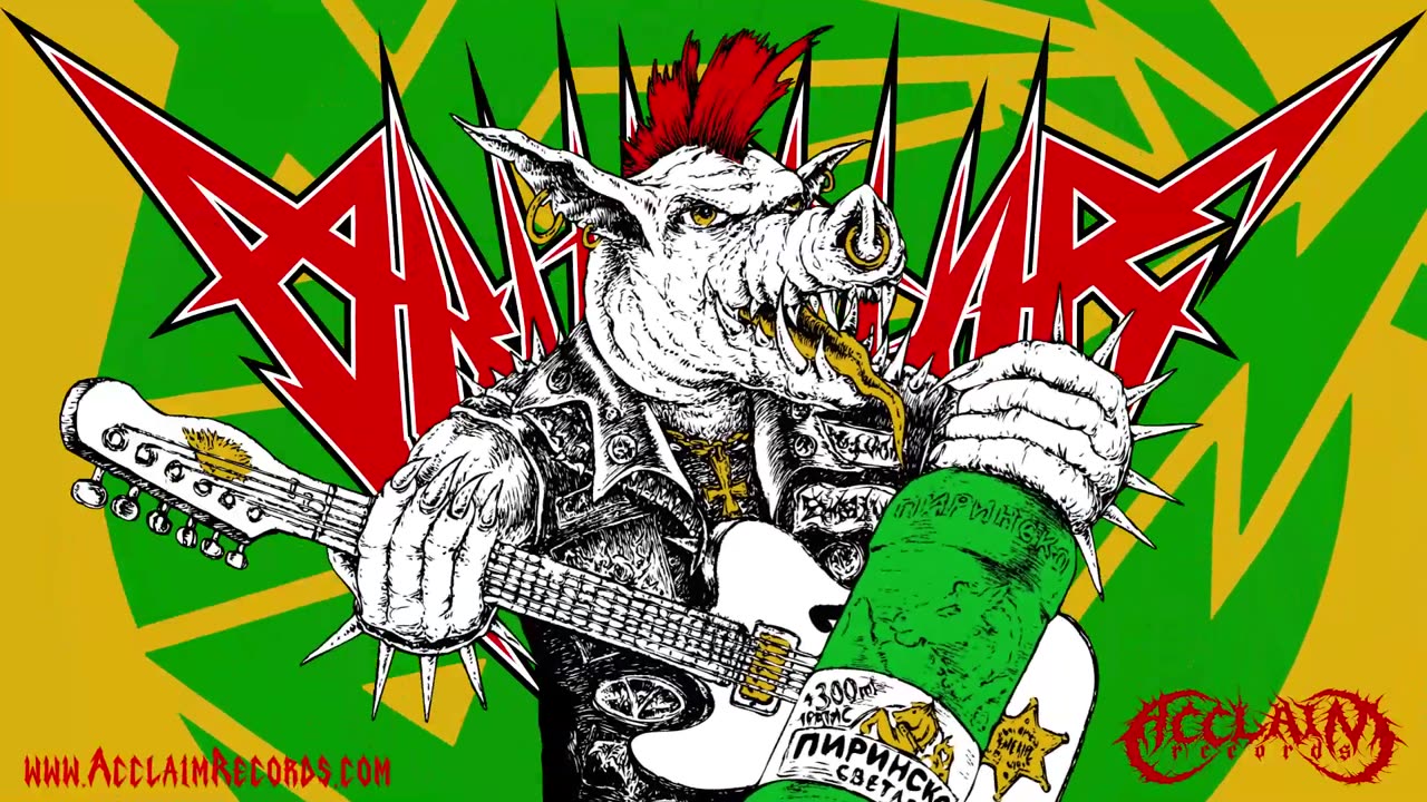 OKUPATOR – Forward with Me, Backward without Me - Blackened Punk/Thrash Metal