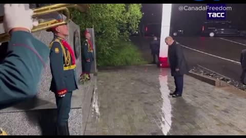 Vladimir Putin Stops at Magadan To Pay Tribute to US-USSR Alliance During WWII