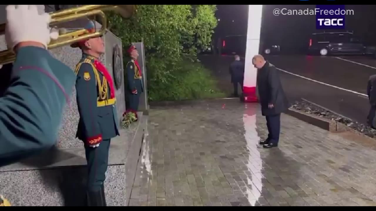Vladimir Putin Stops at Magadan To Pay Tribute to US-USSR Alliance During WWII
