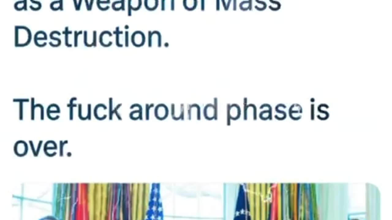 POTUS - EO Declares Fentanyl a WMD