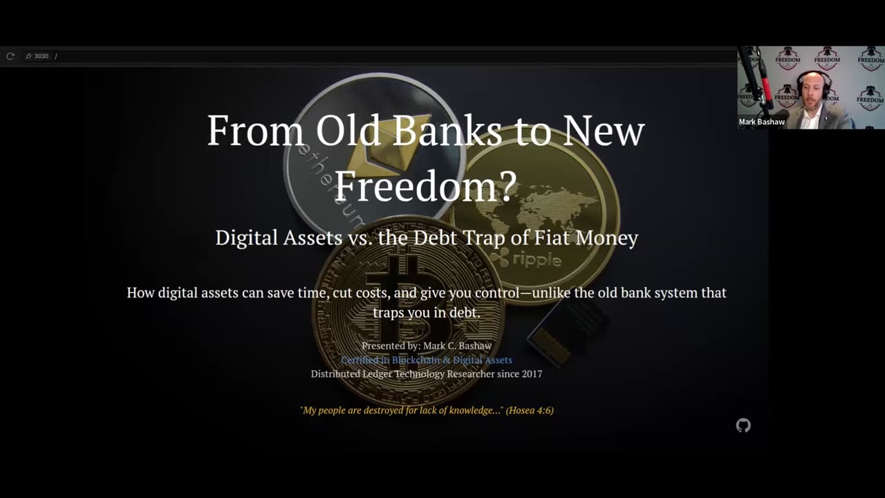 Financial Freedom – Former Army Lt. Mark Bashaw