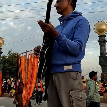 360 Degree Circular shooting in Lata Mangeshkar Chowk