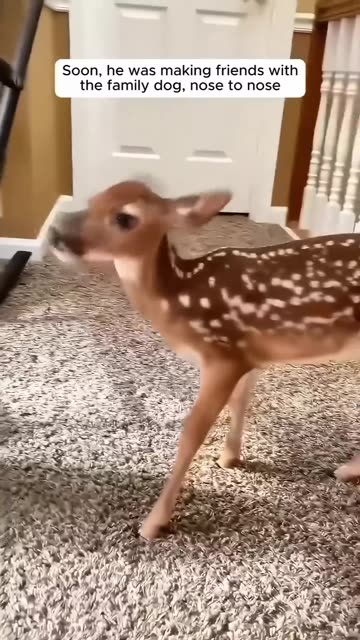 Rescue a baby deer