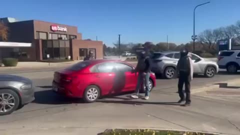 While DHS agents are detaining another illegal alien in Addison, Illinois one loud mouthed Karen