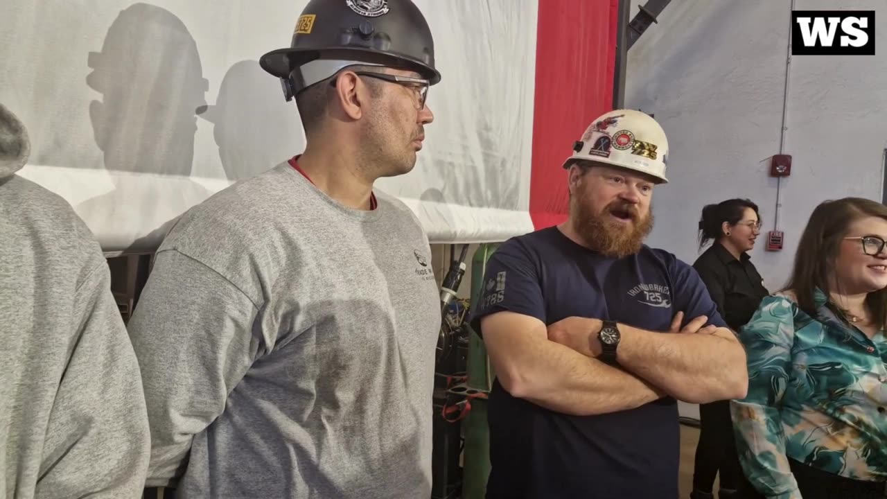 WATCH: Ironworkers at Carney presser tells the WS how field impacted by LNG regulations