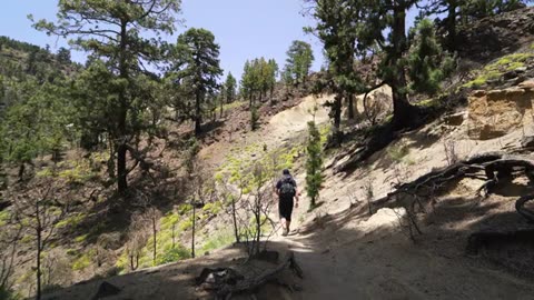 Lunar Landscape hike in Tenerife Paisaje Luna Spain