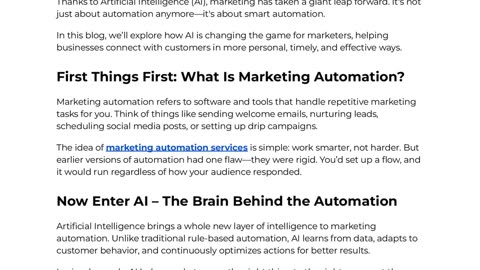 The Rise of AI in Marketing Automation: How Technology Is Redefining Engagement