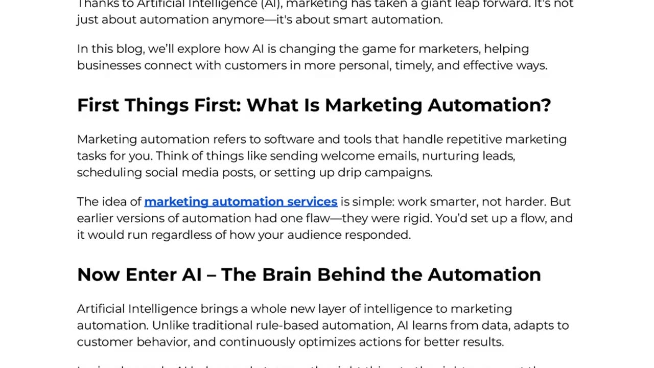 The Rise of AI in Marketing Automation: How Technology Is Redefining Engagement