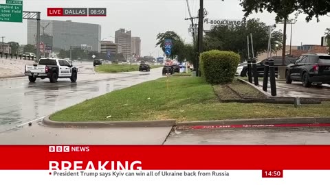 Multiple injuries and fatalities reported after shooting at Dallas ICE facility | BBC News