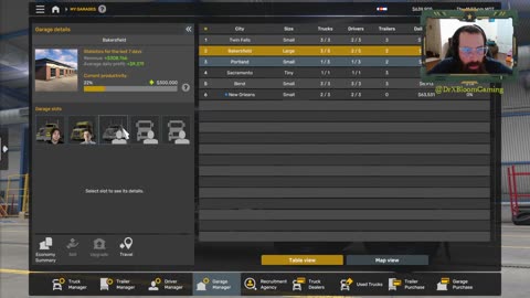 America Truck Sim - I'm in Washington and not sure where to go