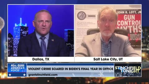 On Stinchfield Tonight on Real America’s Voice: What the Stats Really Say About Crime Surge