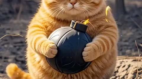 Cat funny video 🥰😅