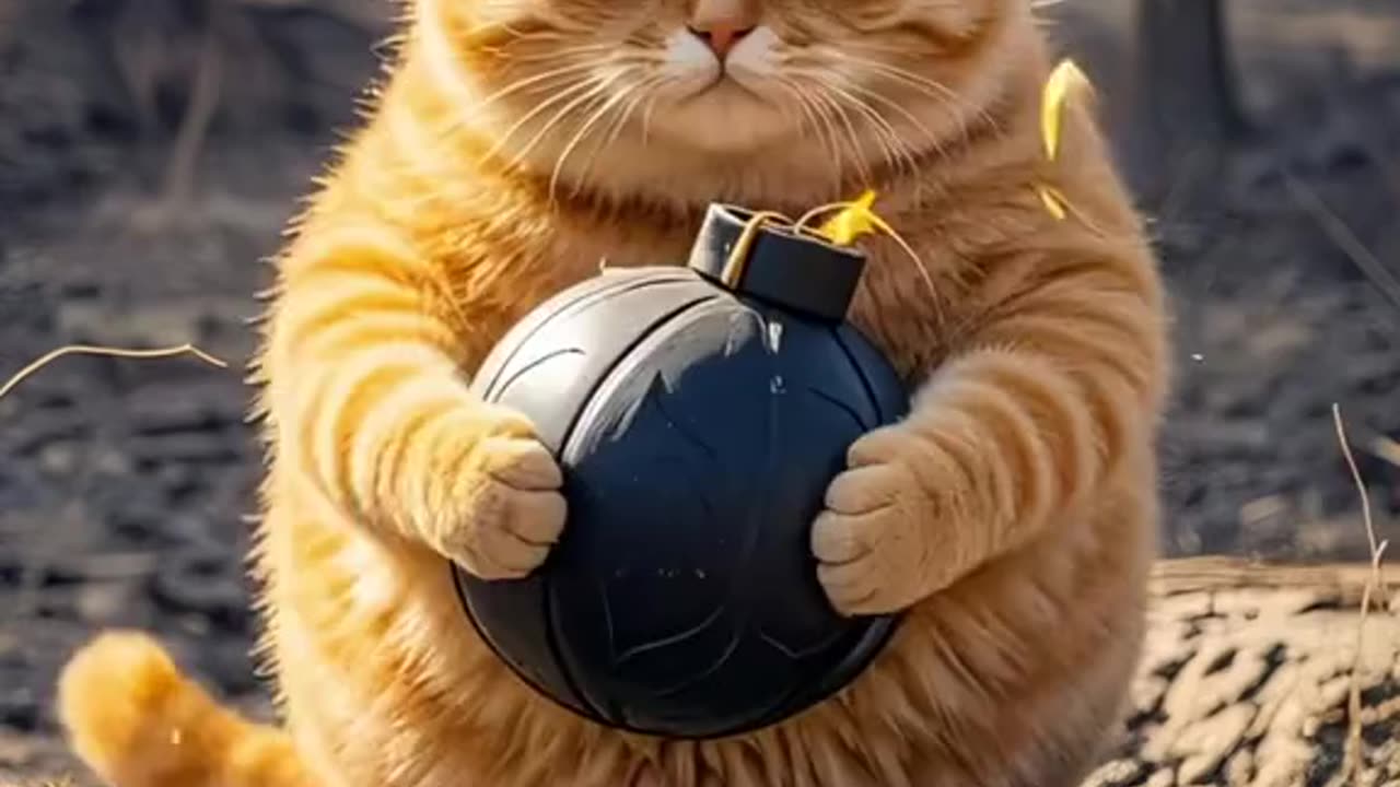 Cat funny video 🥰😅